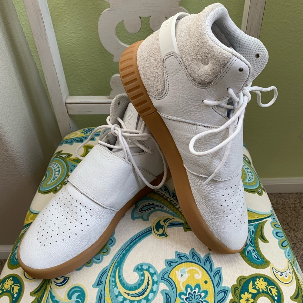 ADIDAS white shoes